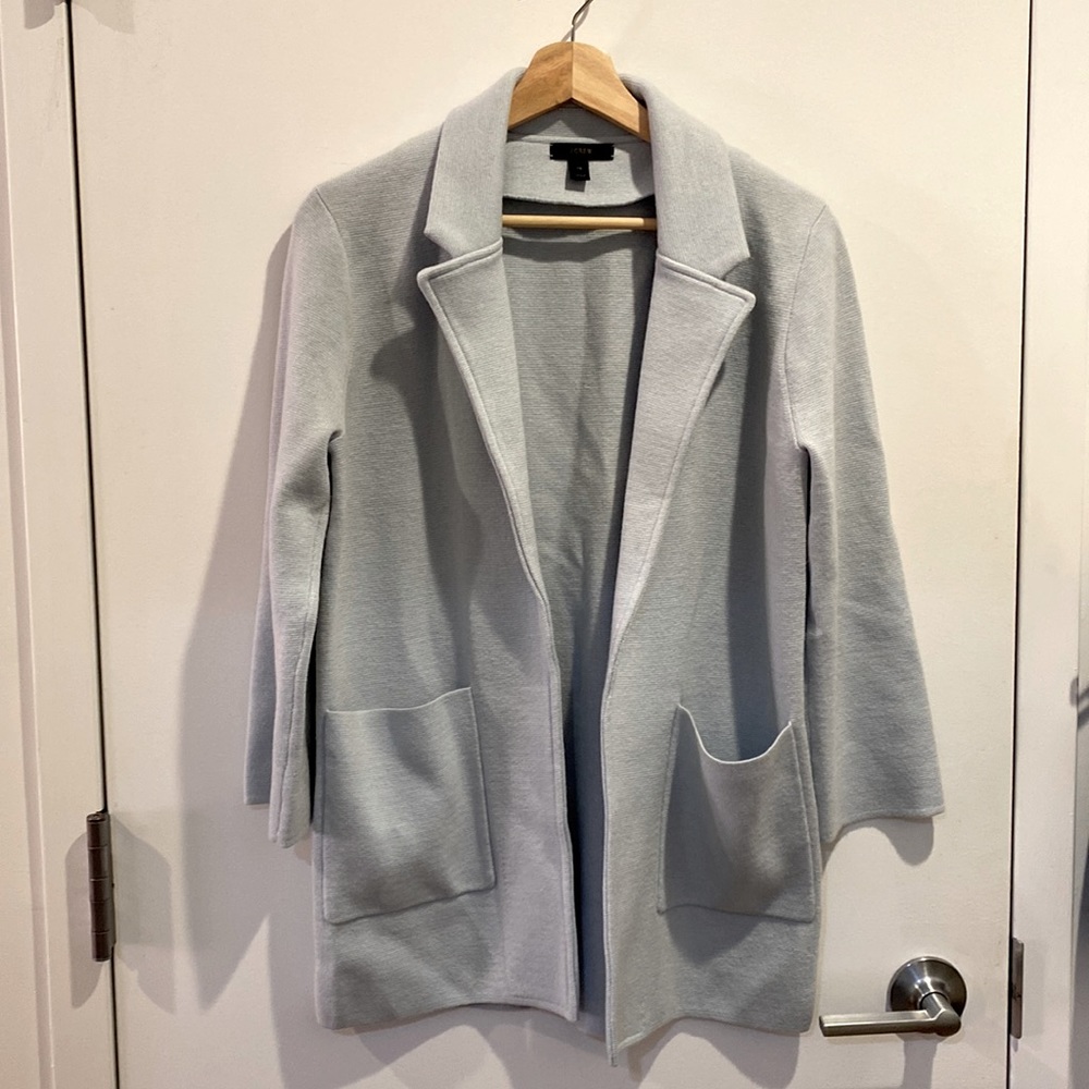 J Crew sweater blazer